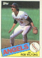 1985 Topps Baseball Cards      524     Rob Wilfong
